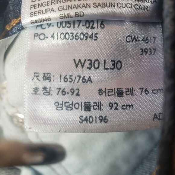 LEVI STRAUSS LEVI'S 517 Men's Classic Bootcut Jeans 30×30 - Picture 7 of 7